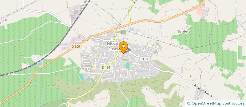 localisation de l'entreprise MADAME JEANNINE LOPEZ à COLOMBIERS