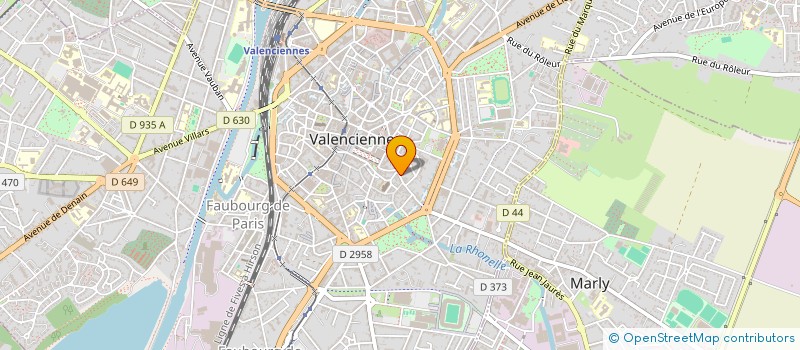 localisation de l'entreprise MADAME JEANNINE MAGNOLER à VALENCIENNES
