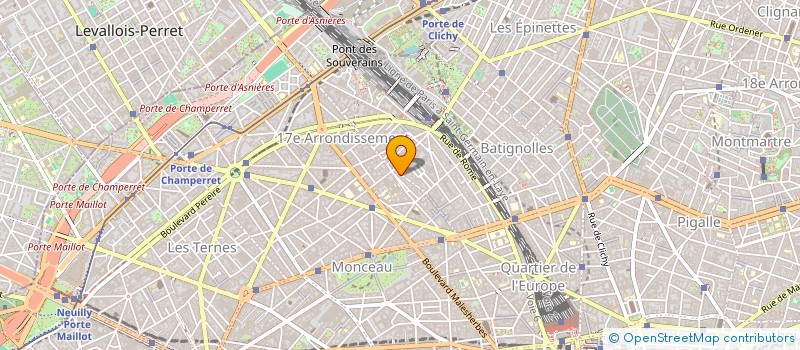 localisation de l'entreprise MADAME JEANNINE MAHE  PARIS