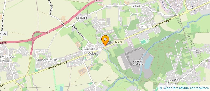 localisation de l'entreprise MADAME JEANNINE MARIE  MOUEN