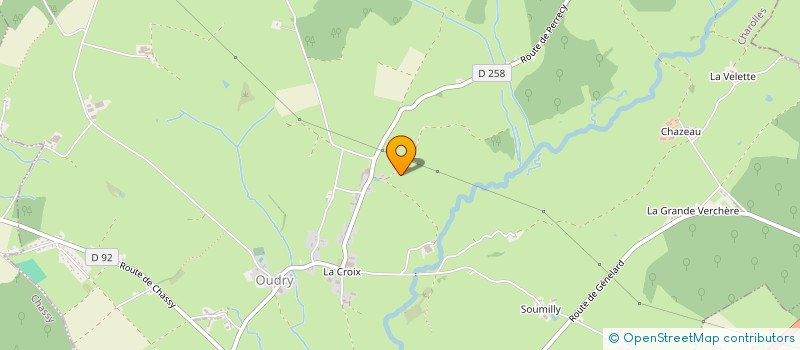 localisation de l'entreprise MADAME JEANNINE MICHEL  OUDRY