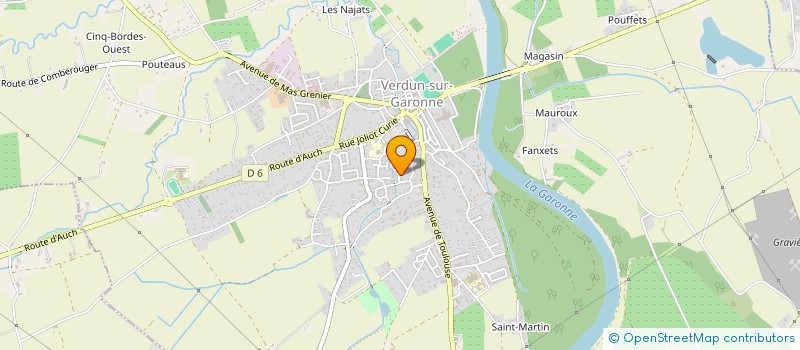 localisation de l'entreprise MADAME JEANNINE MONNIER  MAS-GRENIER