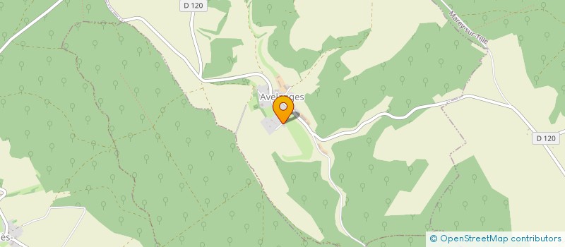 localisation de l'entreprise MADAME JEANNINE MORANCAIS  AVELANGES