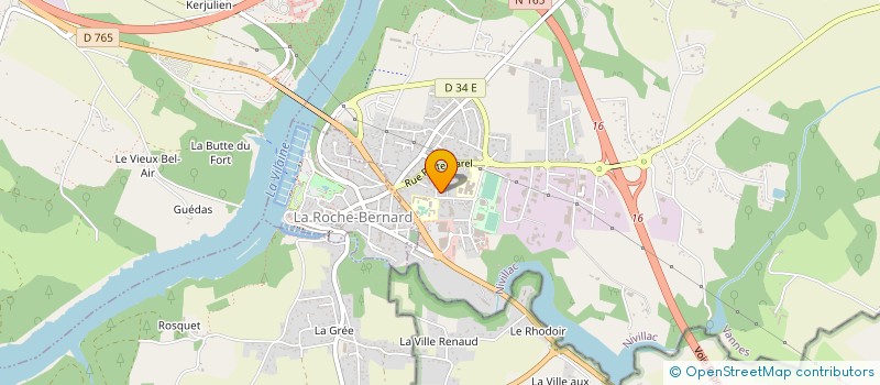 localisation de l'entreprise MADAME JEANNINE MORICE  NIVILLAC