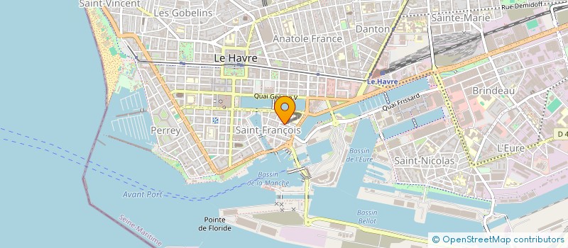 localisation de l'entreprise MADAME JEANNINE MOUSSET à LE HAVRE