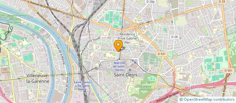 localisation de l'entreprise MADAME JEANNINE NAZE à SAINT-DENIS