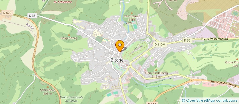 localisation de l'entreprise MADAME JEANNINE NIERENGARTEN  BITCHE