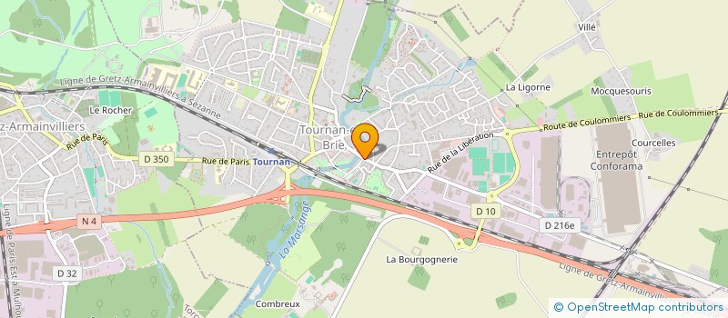 localisation de l'entreprise MADAME JEANNINE OERLEMANS à TOURNAN-EN-BRIE