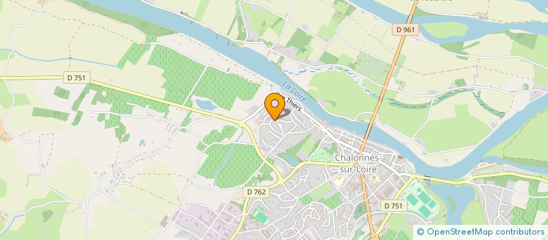localisation de l'entreprise MADAME JEANNINE PANTAIS à CHALONNES-SUR-LOIRE
