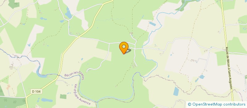 localisation de l'entreprise MADAME JEANNINE PEPIN  SAINT-CLEMENT-DE-LA-PLACE