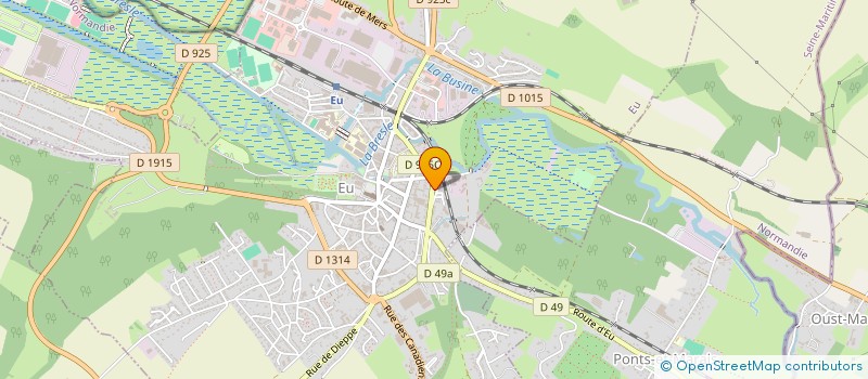 localisation de l'entreprise MADAME JEANNINE PETIT  EU