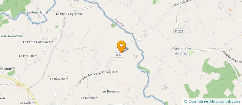 localisation de l'entreprise MADAME JEANNINE PETITBON  LE FRESNE-PORET