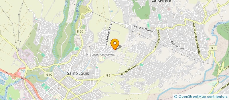 localisation de l'entreprise MADAME JEANNINE PHILIPPE à SAINT-LOUIS