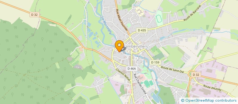 localisation de l'entreprise MADAME JEANNINE PIERRON  RAMBERVILLERS