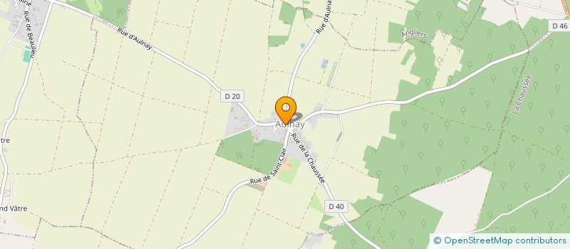 localisation de l'entreprise MADAME JEANNINE PILET  AULNAY