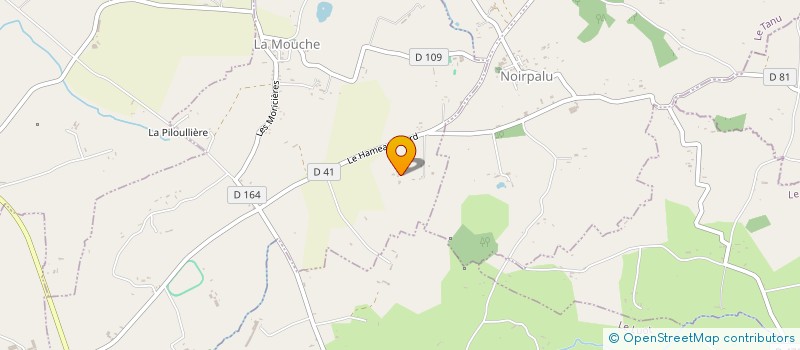 localisation de l'entreprise MADAME JEANNINE PORET  LA MOUCHE