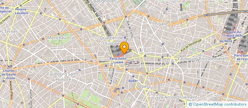 localisation de l'entreprise MADAME JEANNINE RABUTEAU  PARIS