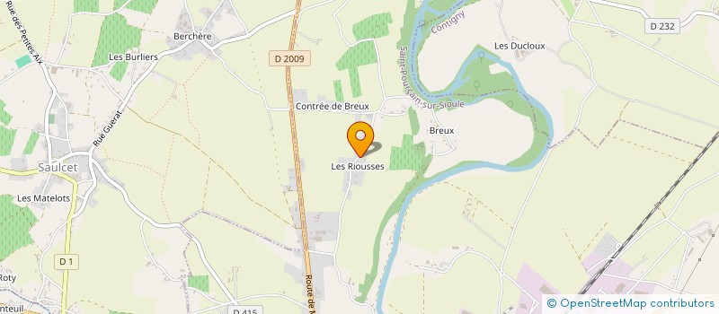 localisation de l'entreprise MADAME JEANNINE REVAULT à SAINT-POURCAIN-SUR-SIOULE