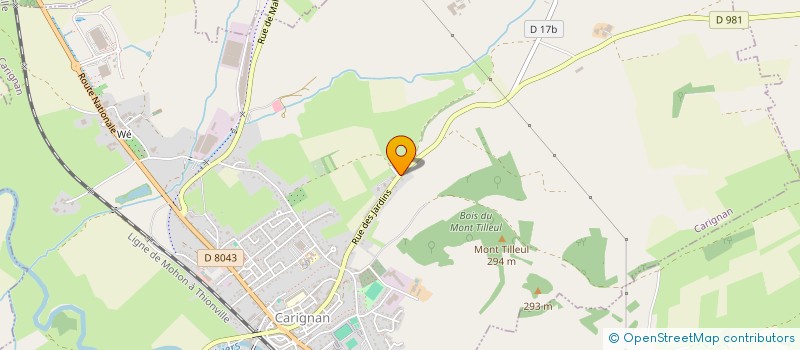 localisation de l'entreprise MADAME JEANNINE REZETTE à CARIGNAN