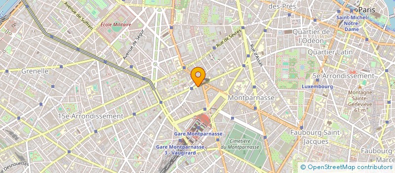 localisation de l'entreprise MADAME JEANNINE ROGER à PARIS