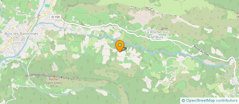 localisation de l'entreprise MADAME JEANNINE ROUANAT  VERCOIRAN