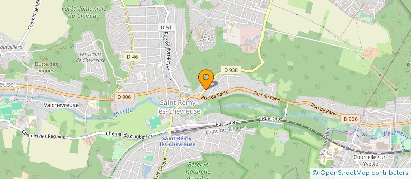 localisation de l'entreprise MADAME JEANNINE ROUSSELLE  SAINT-REMY-LES-CHEVREUSE