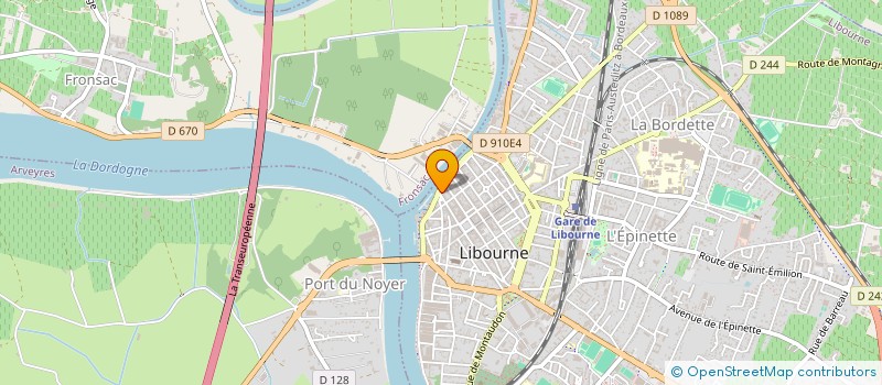 localisation de l'entreprise MADAME JEANNINE SCORDATO  LIBOURNE