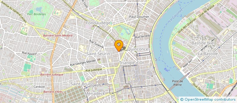 localisation de l'entreprise MADAME JEANNINE SEGUIN à BORDEAUX