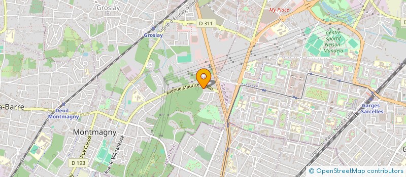 localisation de l'entreprise MADAME JEANNINE SIEGLER  MONTMAGNY