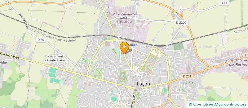 localisation de l'entreprise MADAME JEANNINE TALAVERA à LUCON