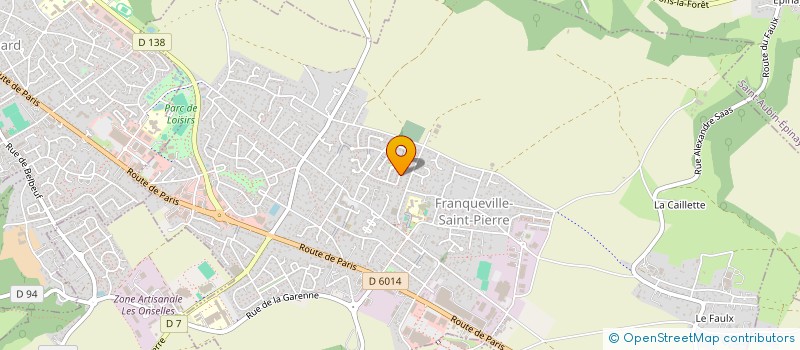 localisation de l'entreprise MADAME JEANNINE TAMPIER  FRANQUEVILLE-SAINT-PIERRE