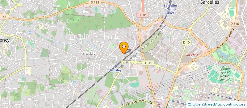 localisation de l'entreprise MADAME JEANNINE TARAMARCAZ à GROSLAY