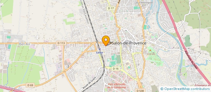 localisation de l'entreprise MADAME JEANNINE TEISSIER à SALON-DE-PROVENCE