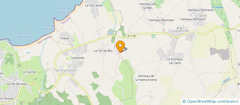 localisation de l'entreprise MADAME JEANNINE THIBERT à GONNEVILLE-LE THEIL