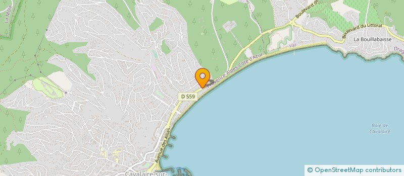 localisation de l'entreprise MADAME JEANNINE TROSSET à CAVALAIRE-SUR-MER