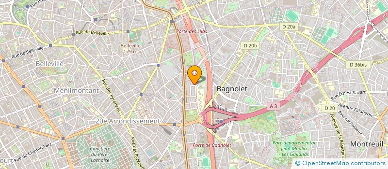 localisation de l'entreprise MADAME JEANNINE VAN GOCH  PARIS