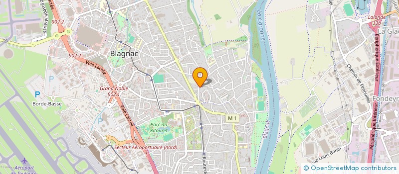 localisation de l'entreprise MADAME JEANNINE VAZQUEZ à BLAGNAC