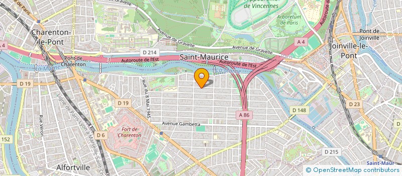 localisation de l'entreprise MADAME JEANNINE WISCOT à MAISONS-ALFORT