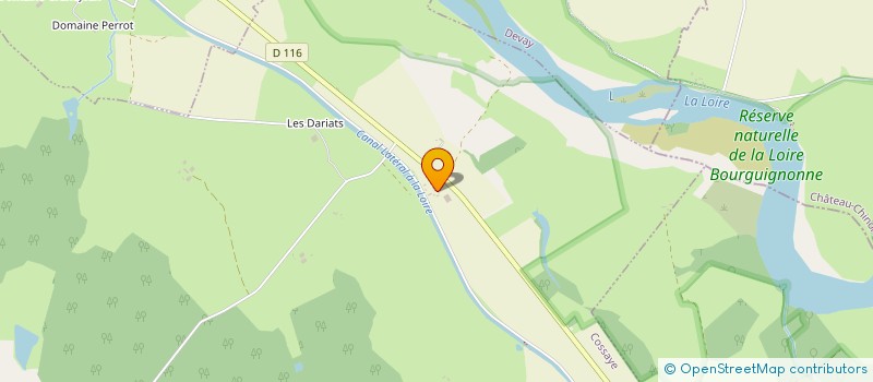 localisation de l'entreprise MADAME JEANNINE ZIFF à COSSAYE