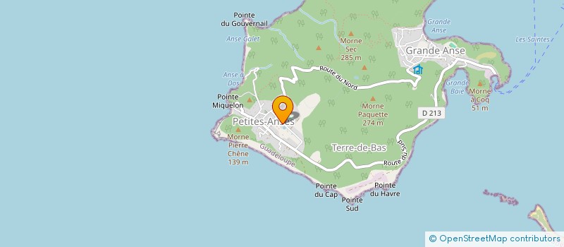 localisation de l'entreprise MADAME JEANNISE RUART à TERRE DE BAS