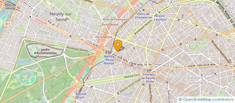 localisation de l'entreprise MADAME JEHANE BOUKHAROUBA  PARIS