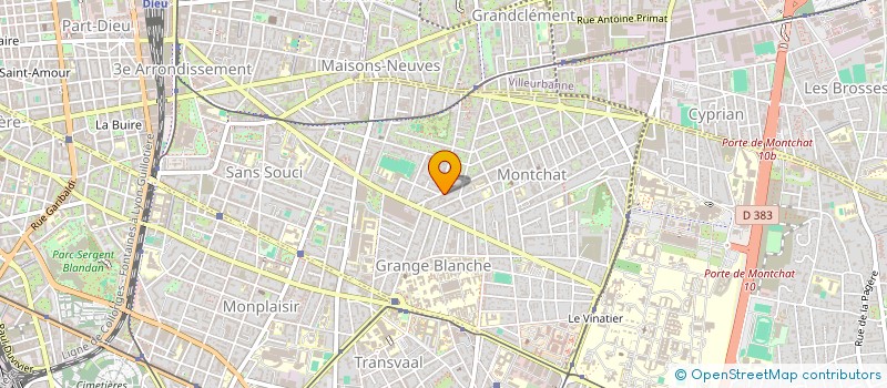 localisation de l'entreprise MADAME JEHANNE FIMA à LYON