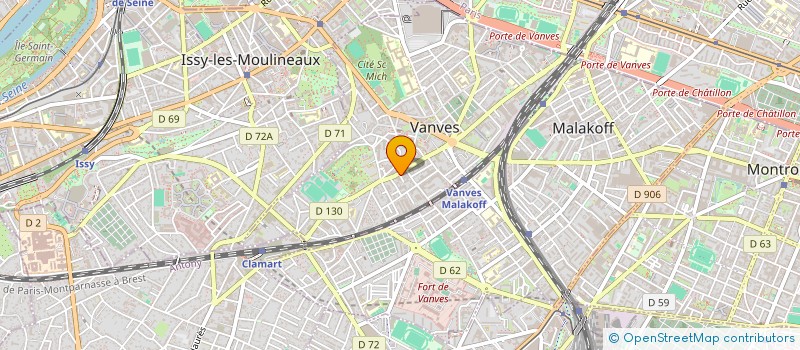 localisation de l'entreprise MADAME JEHANNE GOULARD à VANVES