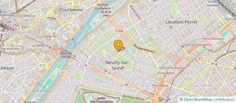localisation de l'entreprise MADAME JEHANNE MILLOT  NEUILLY-SUR-SEINE