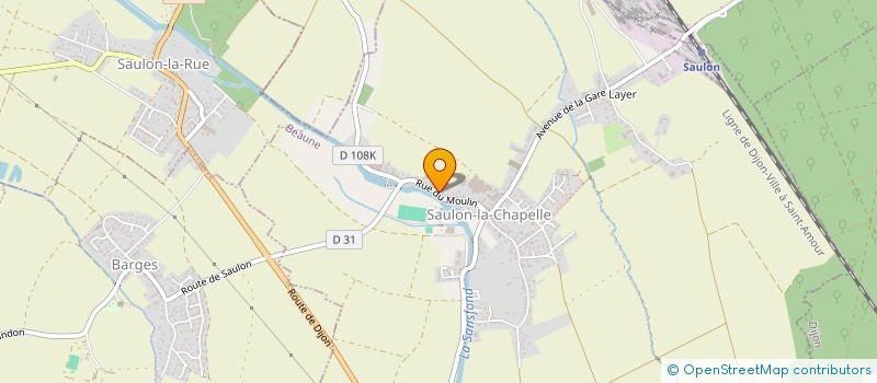 localisation de l'entreprise MADAME JEHANNE MINOT  SAULON-LA-CHAPELLE