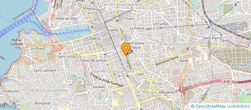 localisation de l'entreprise MADAME JEHANNE PIERSON à MARSEILLE