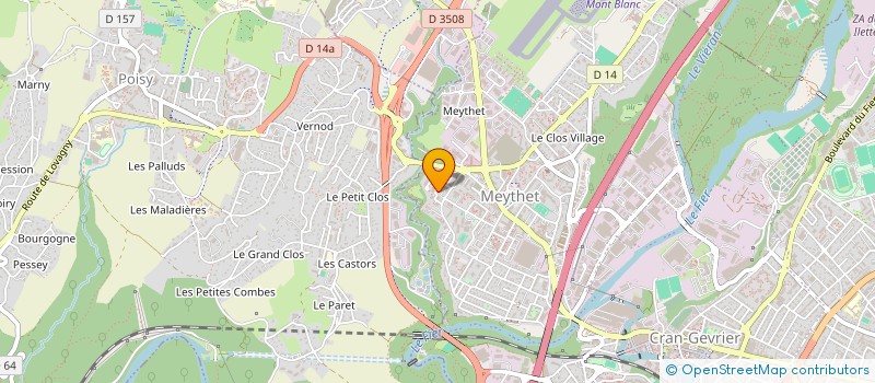 localisation de l'entreprise MADAME JEHONA JAHIRI à ANNECY