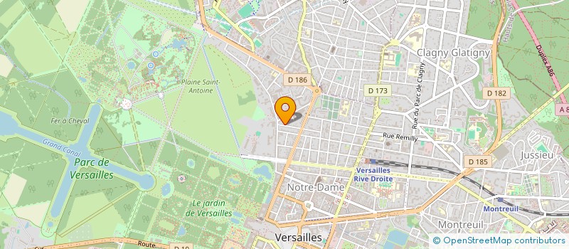 localisation de l'entreprise MADAME JEKATERINA ENGMAN à VERSAILLES