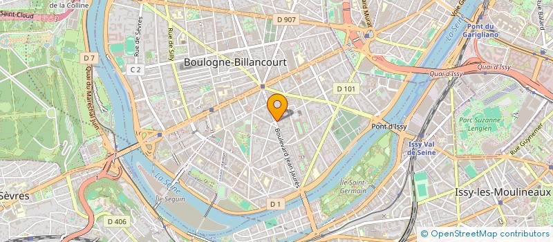 localisation de l'entreprise MADAME JELENA DIMITRIJEVIC à BOULOGNE-BILLANCOURT