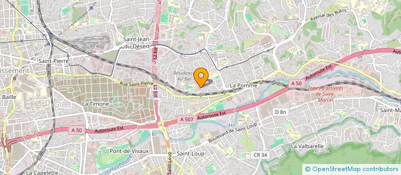 localisation de l'entreprise MADAME JELENA DRAGICEVIC à MARSEILLE